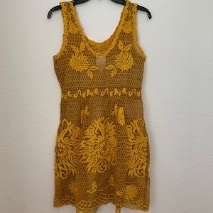 ANTHROPOLOGIE floral dress